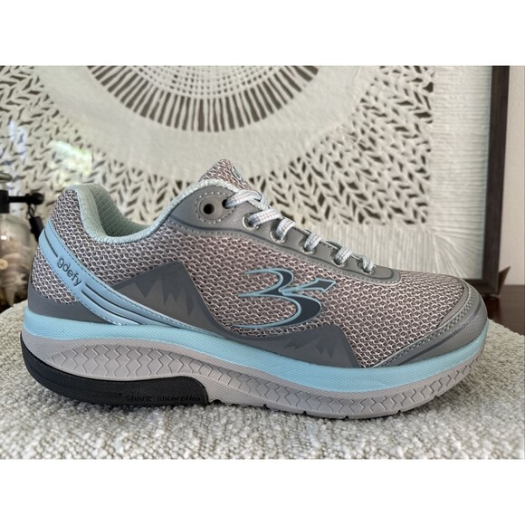 G-Defy Mighty Walk Athletic Shoes Women's Size 9 Gravity Defyer Grey Blue - Picture 4 of 13